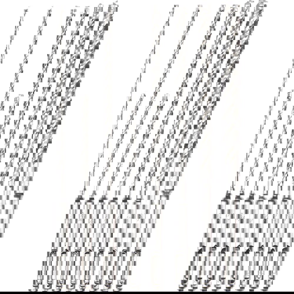 Drill Bit Sets; Drill Bit Set Type: Hex Shank Drill Bits ; Tool Material: Bi-Metal; Carbide ; Shank Type: Hex Shank ; Coating/Finish: Silver ; Point Type: Standard; Straight ; Drill Bit Sizes Included (Inch): 5/32, (2) 3/16, (2) 1/4, 5/16, 3/8, 1/2